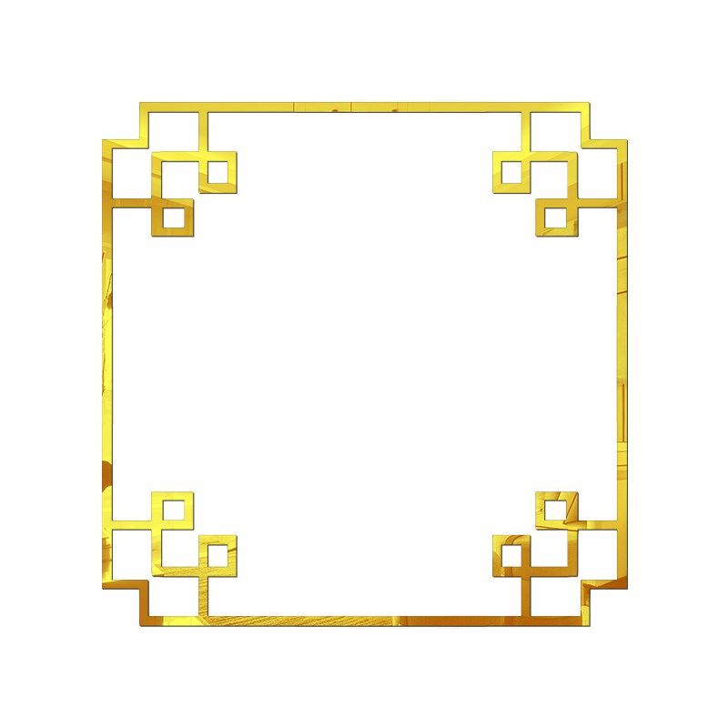 中式吊顶装饰条自粘柜门对角花