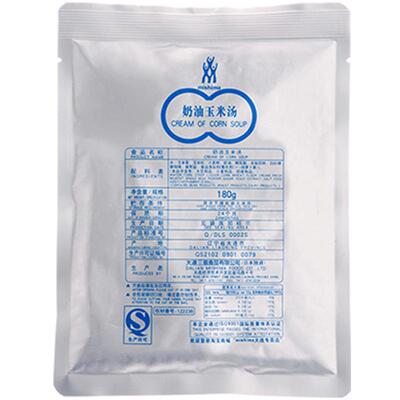 三岛奶油玉米汤速食排搭档180g