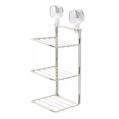 吸盘备菜架可折叠置物架厨房配菜盘备菜盘配菜收纳架多功能脸盆架