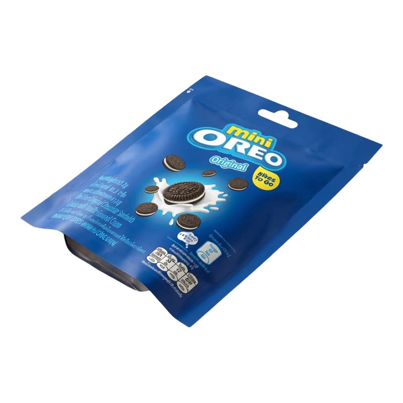 Oreo 香港进口云呢味迷你朱古力夹心饼干松脆曲奇随行袋装61.3g*2