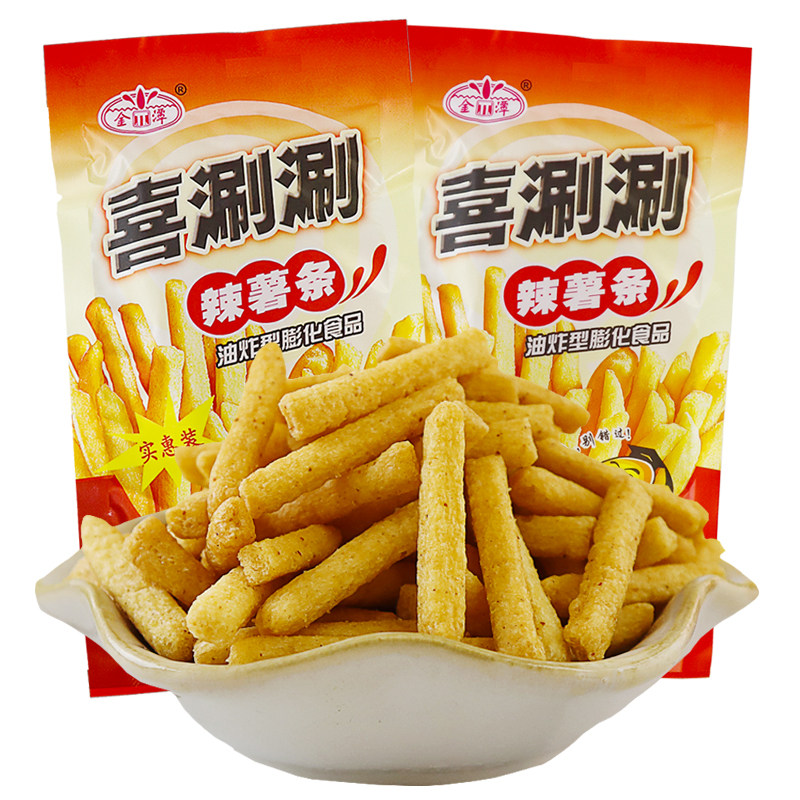 金潭喜涮涮辣薯条怀旧酥脆土豆条