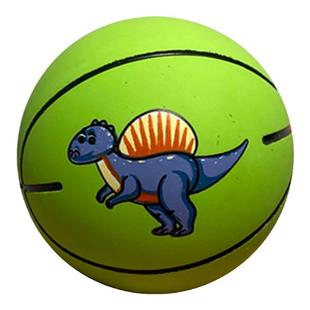 6cm恐龙套装玩具弹力球橡胶空心免充气回弹球儿童幼儿园专用道具