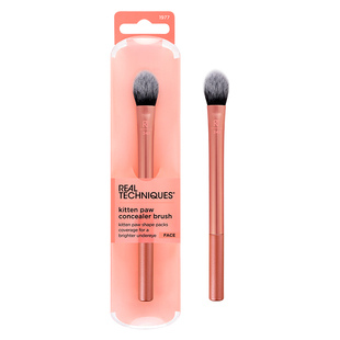 rt242眼下专用遮瑕刷指腹猫爪形刷遮盖斑点痘印泪沟黑眼圈ins超火