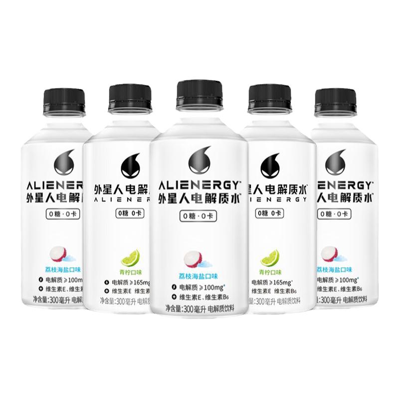 外星人电解质水小瓶饮料300ml*5瓶