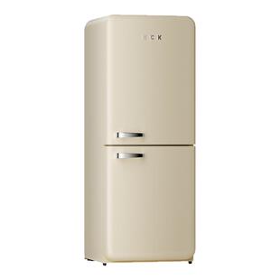 HCK哈士奇401LMax2.0深冷速冻双门复古冰箱家用客厅嵌入式大容量