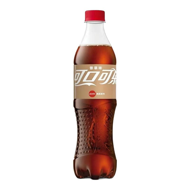 特惠夏日饮料无糖可乐/新口味香草可乐500ml*12瓶聚会畅饮 多省
