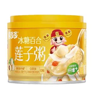 喜多多冰糖百合莲子粥280g*12罐代餐营养早餐速食无添加剂八宝粥