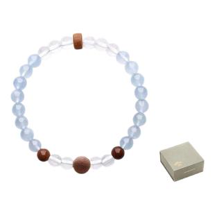 BYROOTS/抱树海蓝藏香珠手串手链女圣诞情人节礼物送女友情侣手串