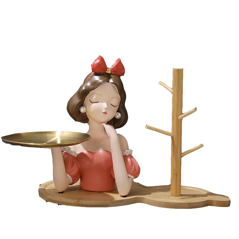 在逃公主少女心收纳，卧室化妆台
