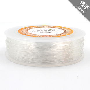 贝德林圆形水晶线弹力线串珠绳穿金刚菩提橄榄核佛珠项链耐磨皮筋