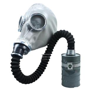 防毒面具苍蝇头鬼脸cos过滤罐包防护面罩喷漆一氧化碳化工厂面罩