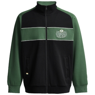 SEASON HIGH男生NFL联名秋冬拼色夹克2025年新款立领长袖简约外套