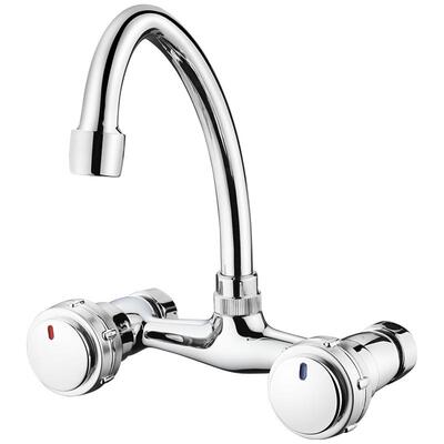 埃美柯全铜入墙式厨房龙头墙出水