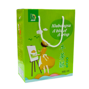 晶贝牛蒡酥礼盒伴手礼徐州糕点礼包午后茶点休闲零食百珍堂特产