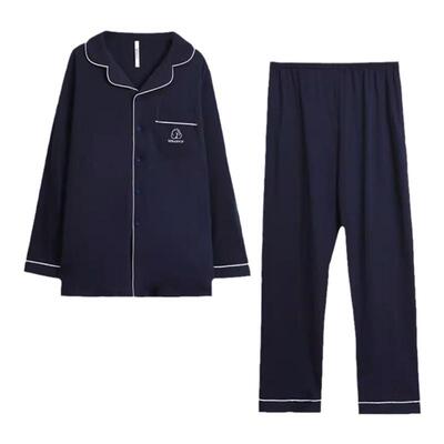 正品红豆100%纯棉家居服睡衣男女