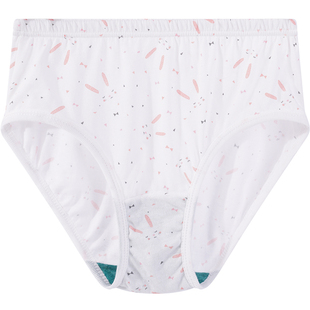 4条AB内裤儿童纯棉抗菌青少年学生三角裤男女童小孩高腰全棉短裤