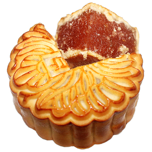 荔荣官方旗舰店广州传统酒家草莓凤梨哈密瓜水果味月饼广东广式大