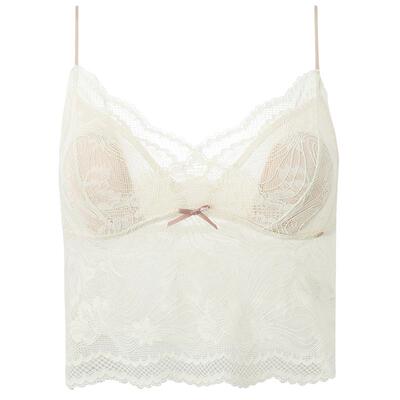 歌瑞尔花卉蕾丝吊带背心