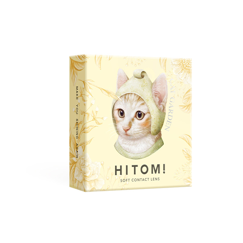 HITOMI希多蜜混血月抛美瞳自然舒适2片隐形近视眼镜