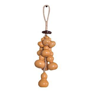 五福临门葫芦串创意挂饰件东南亚玄关走廊餐厅装饰农家乐墙面招财