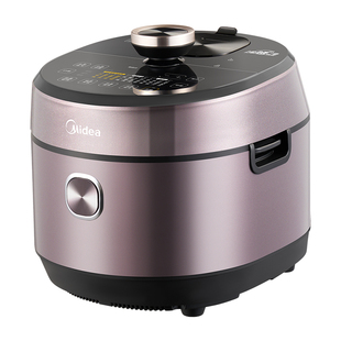 美的IH沸腾浓香电压力锅304钢胆5L大容量双胆家用新款电饭煲年货