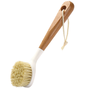 天然剑麻锅刷家用长柄洗碗洗锅厨房多功能木柄刷子清洁刷清洁神器