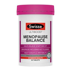 澳洲swisse大豆异黄酮更年期平衡片女卵巢雌性激素补充送妈妈情绪