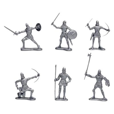 儿童中世纪小兵人模型沙盘