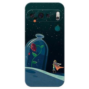 可爱小王子适用谷歌Pixel10手机壳9pro/8/7/6A文艺玫瑰花XL情侣卡通女款耐脏软