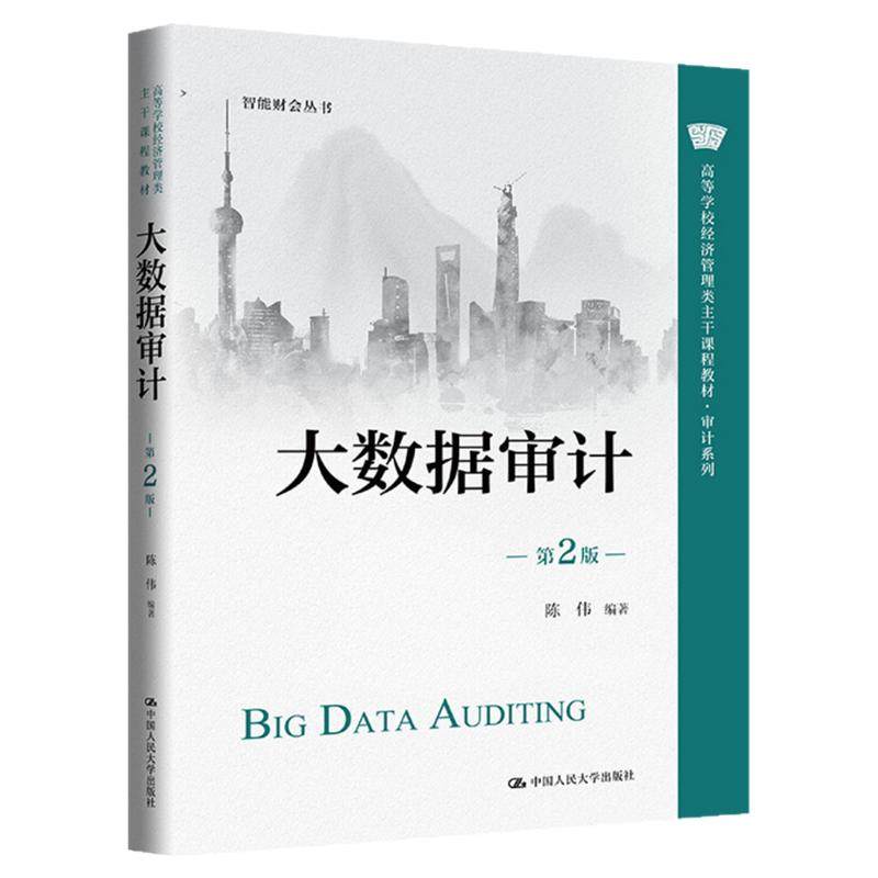 大数据审计第2版 第二版 陈伟中国人民大学出版社 9787300336893高等学校经济管理类主干课程教材·审计系列 智能财会丛书