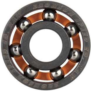 美国滑板专用轴承之王BRONSON RAW Ceramic Bearings专业高速轮子