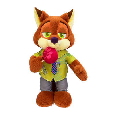 迪士尼疯狂动物城狐狸尼克公仔