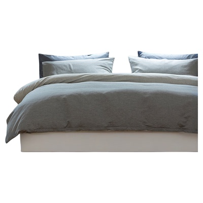 北岛四件套 Refresh芮夫 四季款全棉高支亲肤保暖色织灰原创设计