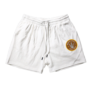 蜜丘琳新款嘻哈滑板说唱宽松国潮卫裤短裤 BBOY街舞运动裤子短裤