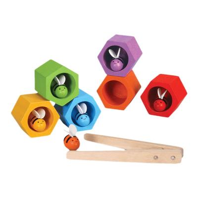 正品PlanToys蜂箱游戏玩具木制