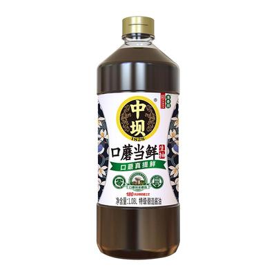 中坝口蘑当鲜酱油特级酱油1.08L