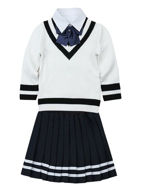 新款秋冬装英伦学院风幼儿园园服