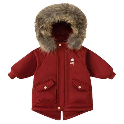 儿童羽绒服中长款男童羽绒服