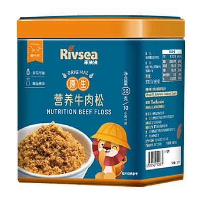 禾泱泱高蛋白牛肉松辅食搭档