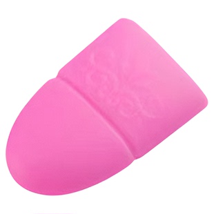 十字绣防扎手指套 耐磨顶针拔针防滑硅胶防烫家用 护指套略有厚度