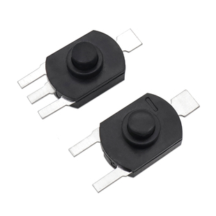 1712-9.8H手电筒开关3开1关/2开1关自锁多脚多功能按钮连接器玩具