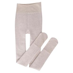 日系jk奶白色连裤袜秋冬加厚加绒白色打底袜女棉质显瘦米白色丝袜