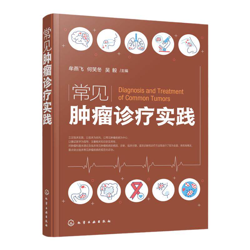 常见肿瘤诊疗实践 癌症诊疗指南 肿瘤科常见病诊断及治疗 新抗肿瘤药 新靶向药物 新化疗方案 综合治疗新观点 肿瘤临床医师参考书
