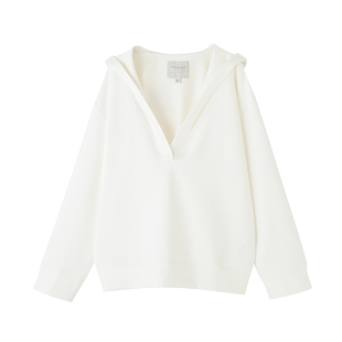 COMMON VALUE「 禅 Pāra 」奥地利重磅莫代尔 连帽长袖卫衣套衫