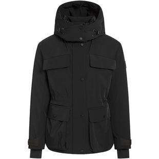 【690蓬安心绒】暇步士女装冬季保暖派克服高领连帽工装风羽绒服