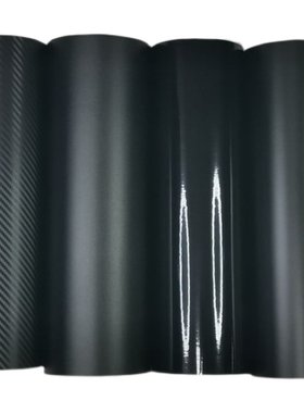 汽车中柱车窗边框专用黑色贴膜纸
