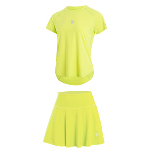 科里芙运动套装女2026新款大码健身服马拉松羽毛球网球晨跑步短裙