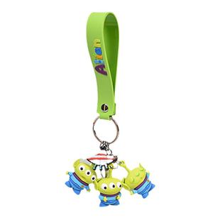 YUYI【正版玩具总动员】草莓熊三眼仔巴斯光年汽车钥匙扣挂件挂饰