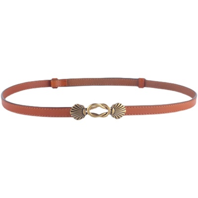 真皮细腰带女装饰西装配连衣裙子毛衣大衣收腰个性潮百搭裤带皮带