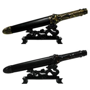 龙泉藏龙宝剑刀剑高硬度兽王八面镇宅短剑小剑手工剑小汉剑未开刃